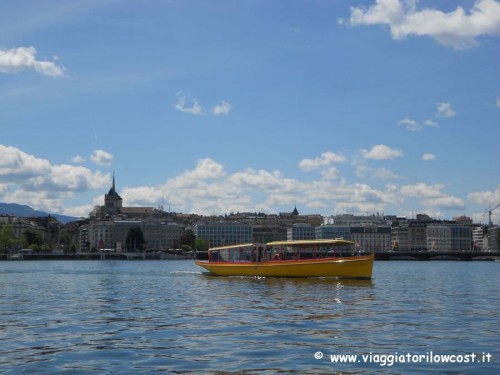 come muoversi a Ginevra barca Lago Lemano