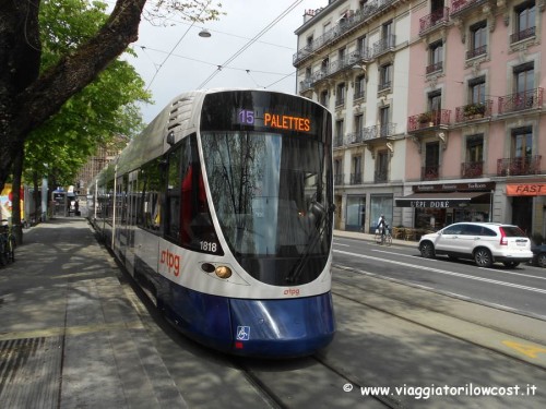 come muoversi a Ginevra in tram