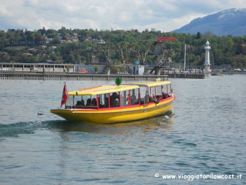 come muoversi a Ginevra battello Lago Lemano