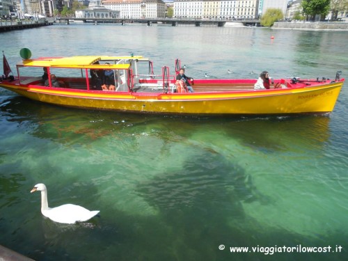 come muoversi a Ginevra barca Lago Lemano