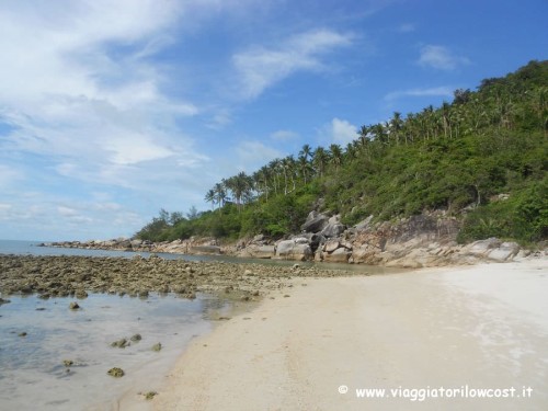 Spiaggia Bottle Beach una delle più belle di Koh Phangan