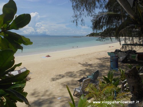 Haad Yao Spiaggia bella di Koh Phangan