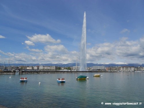 Ammirare lo Jet d'Eau è da fare a Ginevra