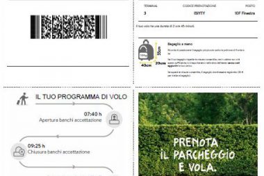 Stampa carte di imbarco Vueling check-in online