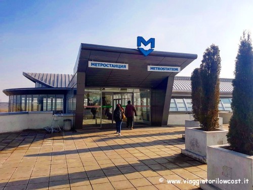 come arrivare a Sofia dall'aeroporto in metropolitana