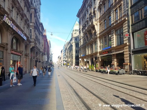 cosa comprare a Helsinki shopping in Aleksanterinkatu