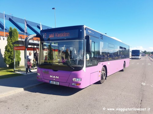 Come arrivare dall’aeroporto di Tallinn al centro città