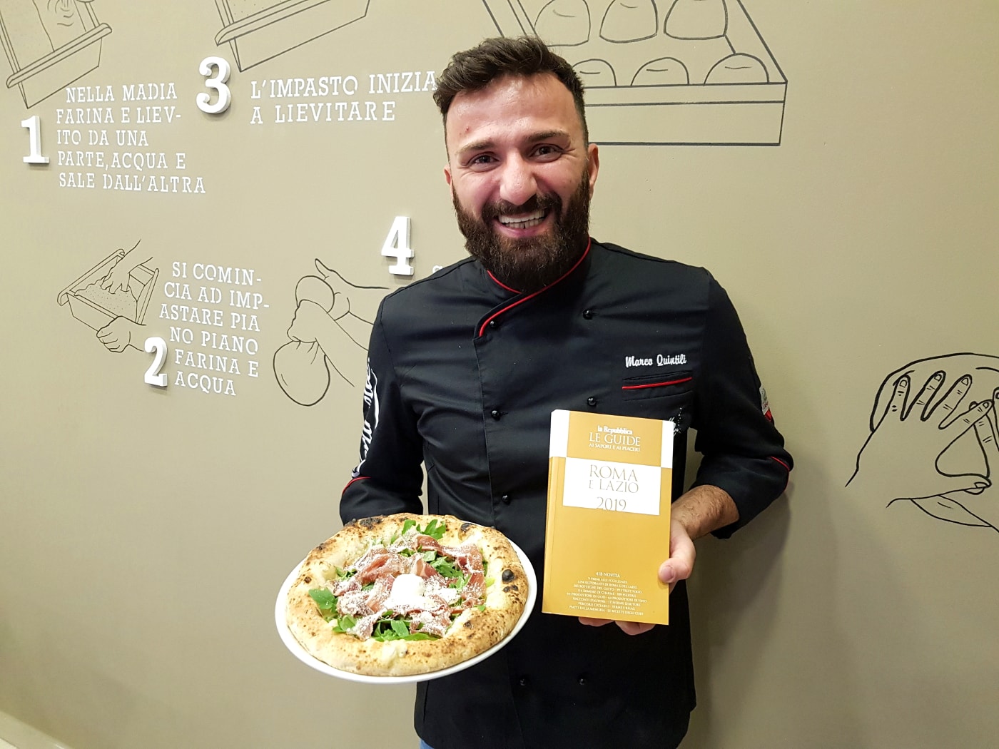 iQuintili Roma premio miglior pizzeria emergente Lazio 2019